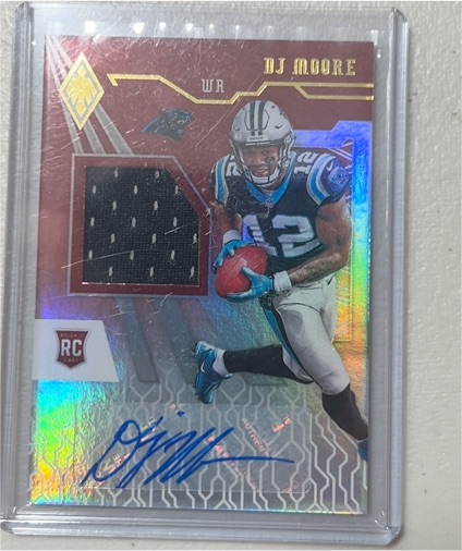 2018 Panini Phoenix #RJA-DM DJ Moore — front