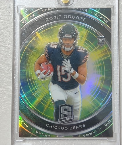 2023 Panini Spectra Gamma #Rome Odunze — front