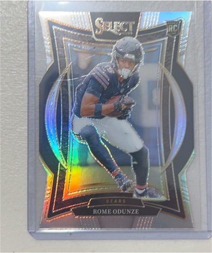 2024 Panini Select #3 Rome Odunze — front