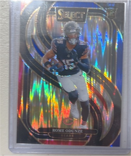 2024 Panini Select #136 Rome Odunze — front