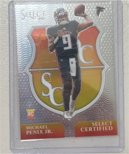 2024 Panini Select #9 Michael Penix Jr. Select Certified — front