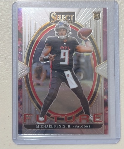 2024 Panini Select #16 Michael Penix Jr. Future Rookie Card — front