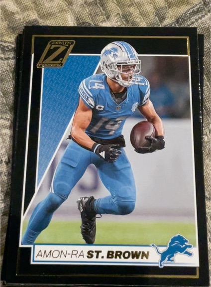 2024 Panini Zenith #33 Amon-Ra St. Brown — front