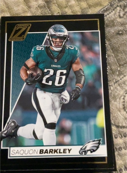 2024 Panini Zenith #80 Saquon Barkley — front