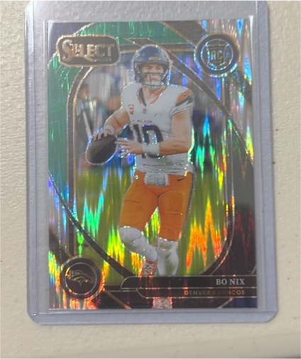 2024 Panini Select Club Level #221 Bo Nix — front