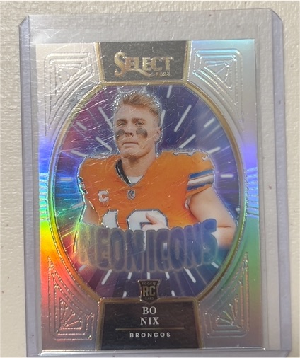 2024 Panini Select #14 Bo Nix — front