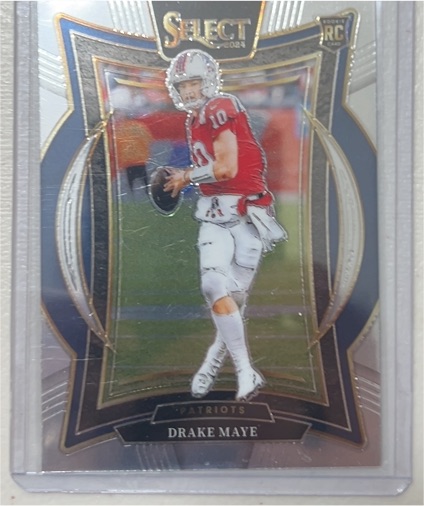 2024 Panini Select #27 Drake Maye — front