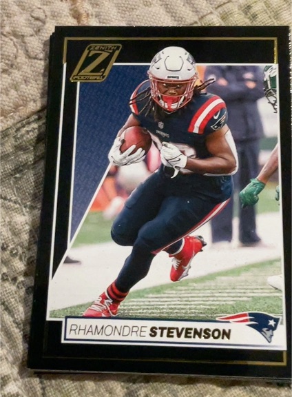 2024 Panini Zenith #66 Rhamondre Stevenson — front