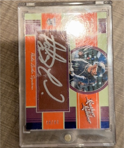 2008 Panini Sweet Spot Signatures # John Smoltz — front