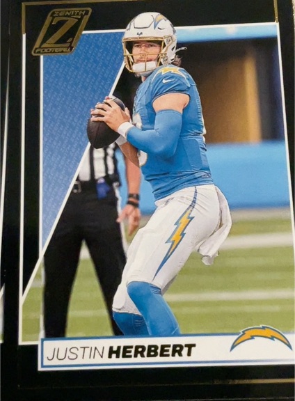 2024 Panini Zenith #54 Justin Herbert — front