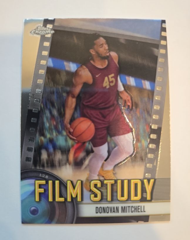 2024-25 Topps Chrome #FS-1 Donovan Mitchell Film Study — front