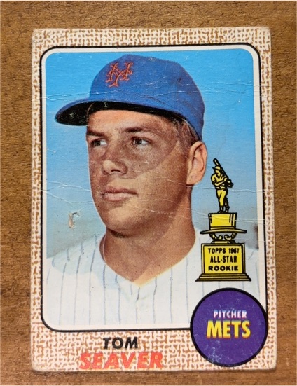 1968 Topps #45 Tom Seaver — front