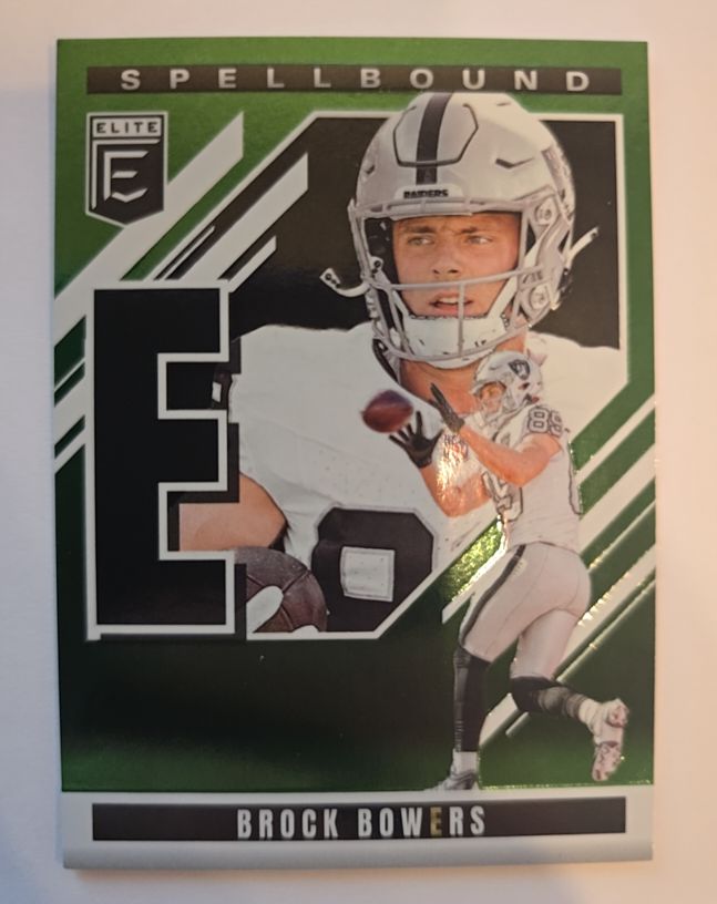 2025 Panini Donruss Elite #23 Brock Bowers Spellbound E — front