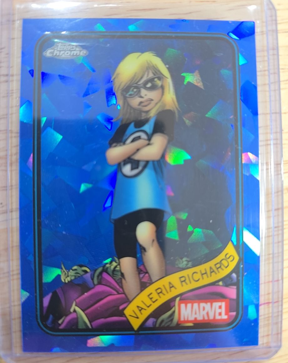 2025 Topps Chrome Marvel #87 Valeria Richards — front