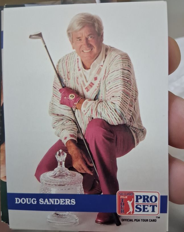 1992 Pro Set PGA Tour #241 Doug Sanders — front