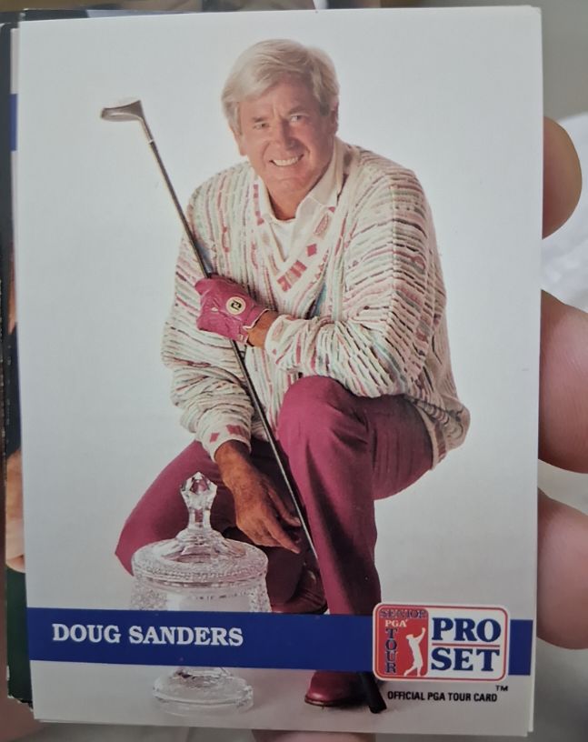 1992 Pro Set #241 Doug Sanders — front