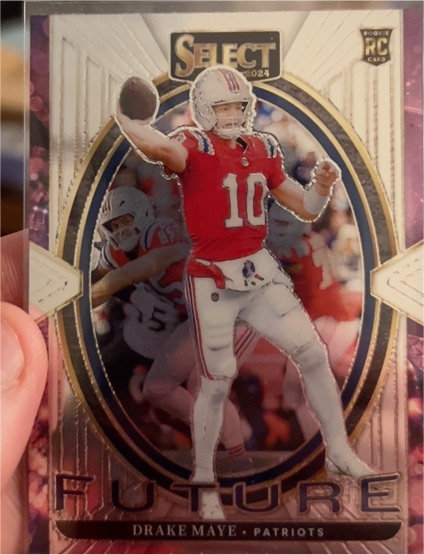 2024 Panini Select #5 Drake Maye Select Future — front
