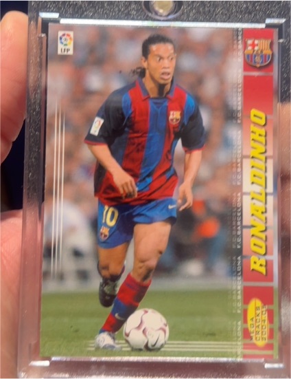 2004-05 Panini Megacracks #68 Ronaldinho — front