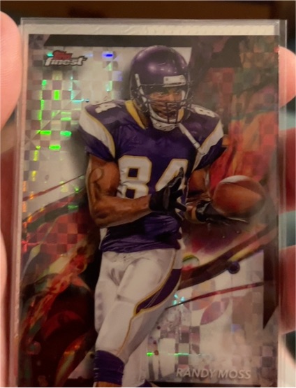 2024 Topps Finest #50 Randy Moss — front