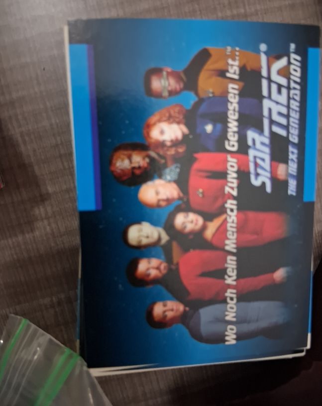 1992 Impel Star Trek The Next Generation #01B — front