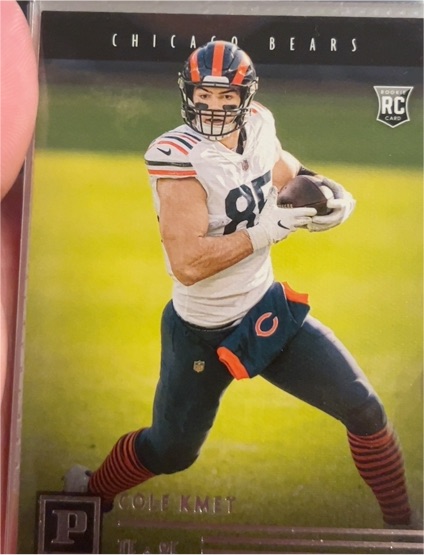 2020 Panini Chronicles #PA-27 Cole Kmet — front