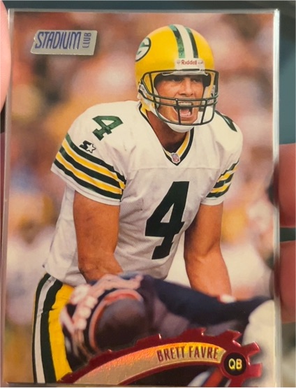 1997 Topps Stadium Club #65 Brett Favre — front
