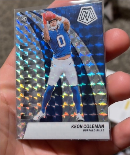 2024 Panini Mosaic Elevate #5 Keon Coleman — front