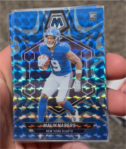2024 Panini Mosaic #RC Malik Nabers — front