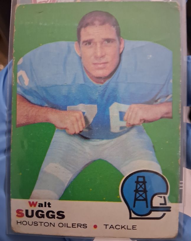 1969 Topps #118 Walt Suggs — front