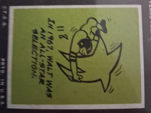 1967 Walt Disney All-Star Selection #8/11 — front