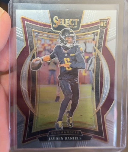 2024 Panini Select #26 Jayden Daniels — front