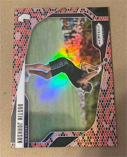 2023 Panini Prizm Aces GC Dustin Johnson — front