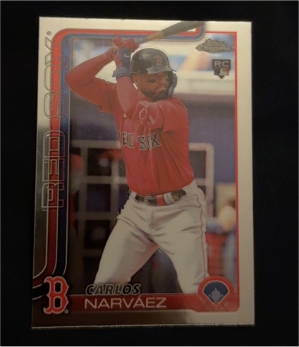 2025 Topps Chrome #194 Carlos Narvaez — front