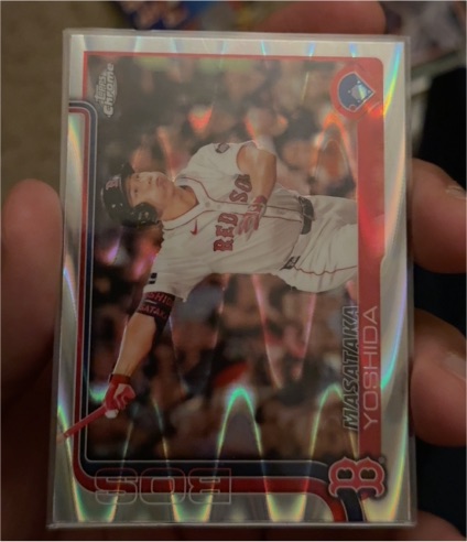 2025 Topps Chrome #141 Masataka Yoshida — front