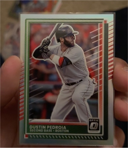 2025 Panini Donruss Optic #28 Dustin Pedroia — front