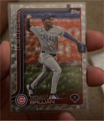 2025 Topps Series 2 #390 Vidal Brujan — front