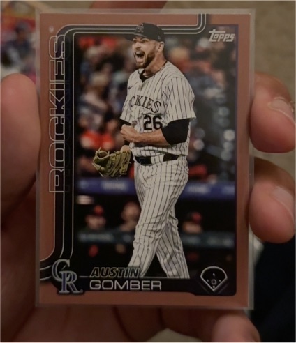 2025 Topps Series 2 #640 Austin Gomber — front