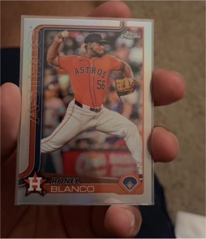 2025 Topps Chrome #292 Ronel Blanco — front