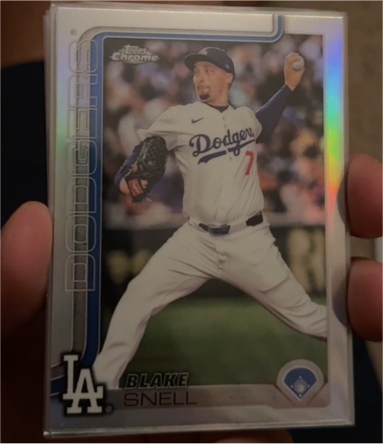 2025 Topps Chrome #175 Blake Snell — front