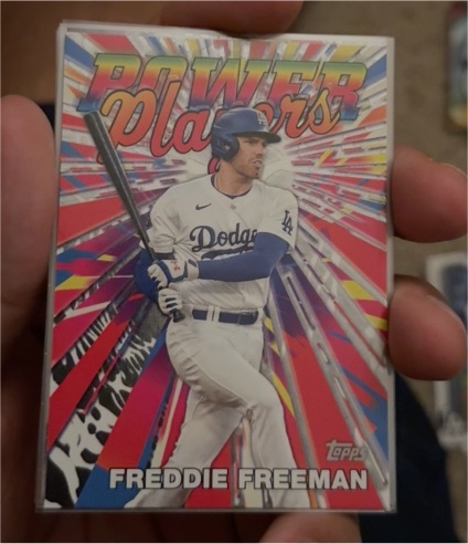 2025 Topps Series 1 Celebration #PP-24 Freddie Freeman — front