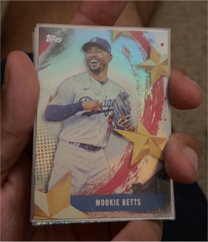 2025 Topps Series 1 Stars of the MLB #SMLB-17 Mookie Betts — front