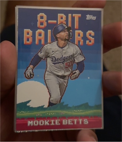 2025 Topps Series 1 Celebration #8B-15 Mookie Betts — front