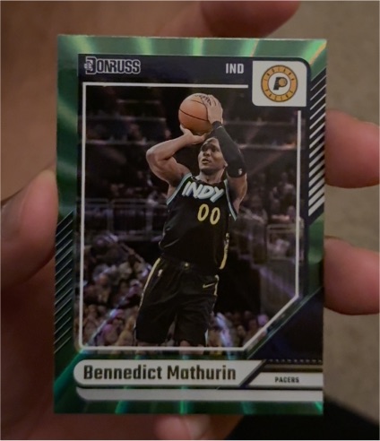 2024-25 Donruss #127 Bennedict Mathurin — front
