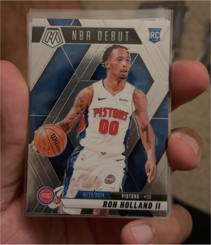 2024-25 Panini Mosaic NBA Debut #258 Ron Holland II — front