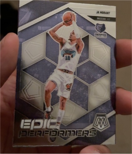 2024-25 Panini Mosaic Epic Performers #5 Ja Morant — front