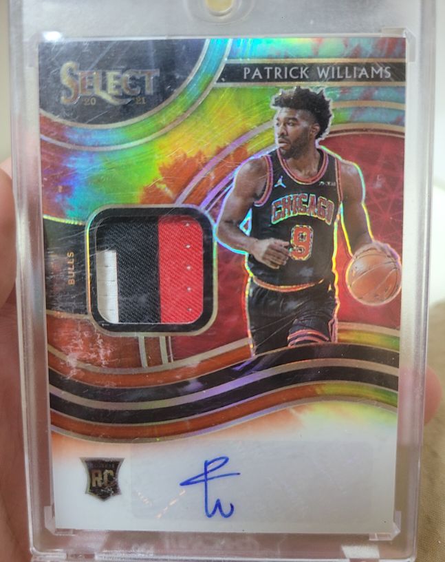 2020-21 Select #39 Patrick Williams Rookie Jersey Autographs — front