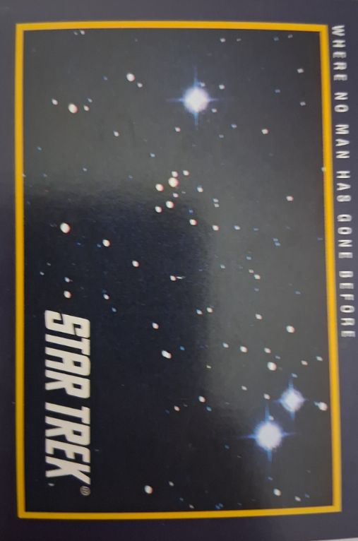 1991 Impel Star Trek 25th Anniversary #1 Where No Man Has Gone Before — front