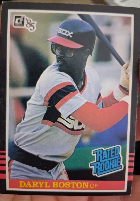 1985 Donruss #33 Daryl Boston — front