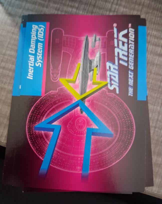 1992 Impel Star Trek The Next Generation #92 Inertial Damping System (IDS) — front