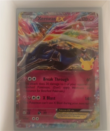 2021 Pokémon Celebrations Classic Collection #97 Xerneas EX — front